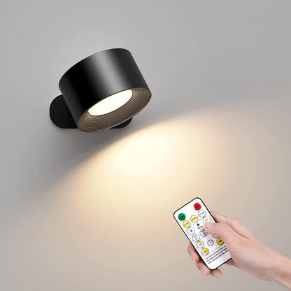 Eternity Glow draadloze LED-wandlamp met afstandsbediening en verstelbare verlichting