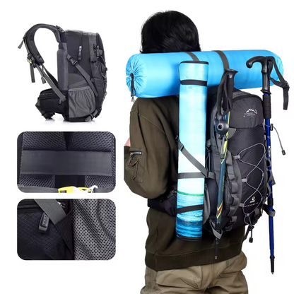 40L Hiking Backpack Outdoor Trekking Backpack Lightweight Travel Backpack