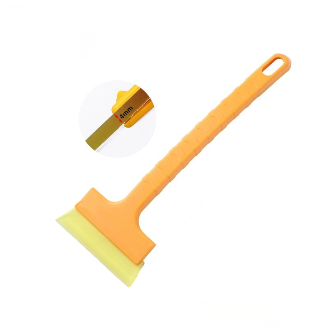 Extended Reach Car Ice Scraper With LED Light Winter Window Defroster
