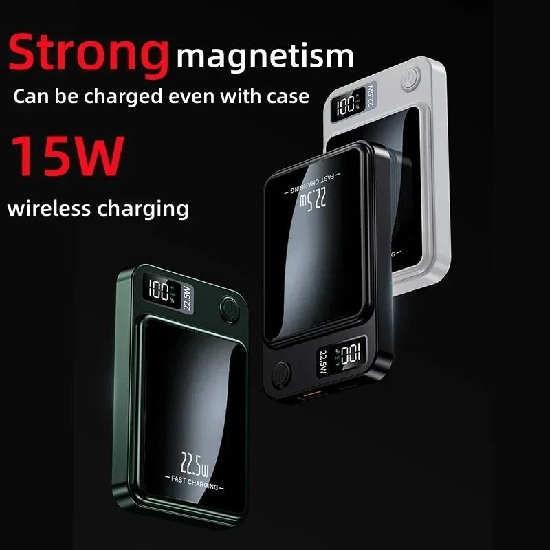 FasterCharge Pro magnetische draadloze powerbank 22,5W snel opladen draagbare MagSafe oplader
