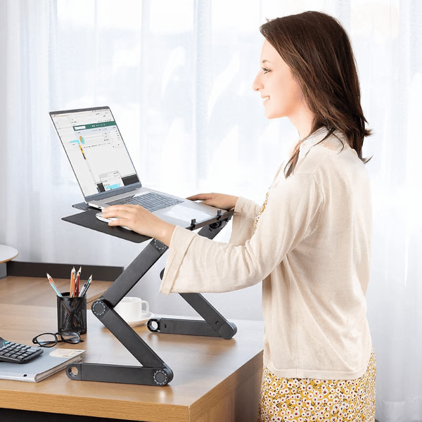 FlexStand 360 Adjustable Laptop Stand Portable Ergonomic Desk