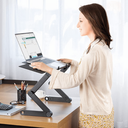 FlexStand 360 Adjustable Laptop Stand Portable Ergonomic Desk