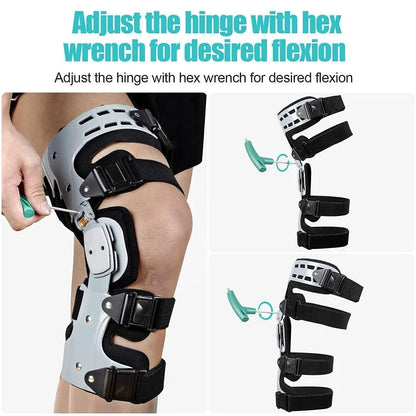 FlexiKnee Justerbar knæstøtte til stabilitet og komfort
