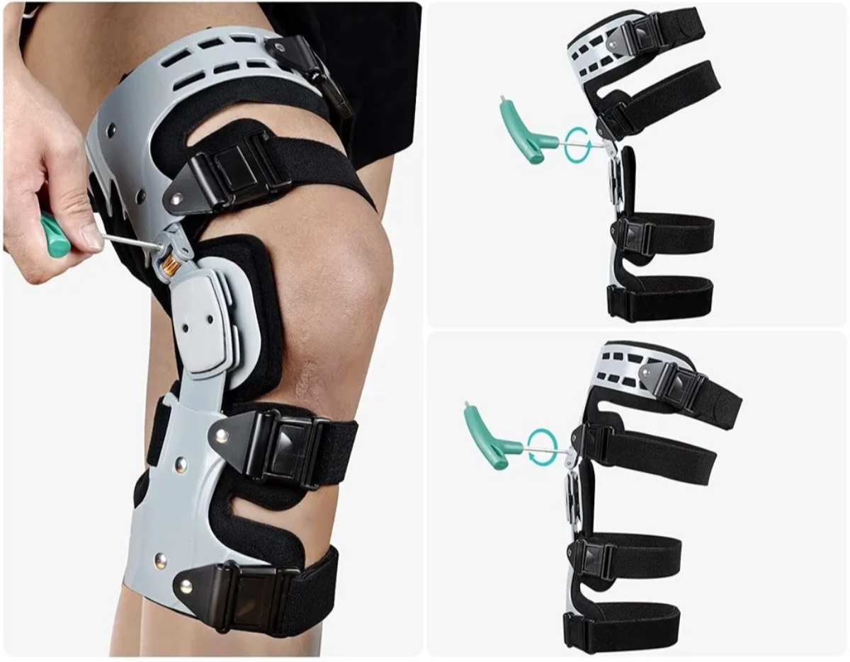 FlexiKnee Justerbar knæstøtte til stabilitet og komfort