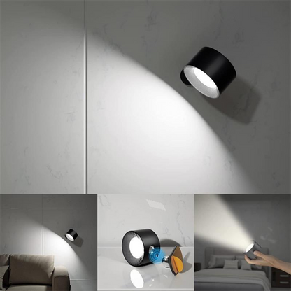 FlexiLamp Kabellose Wiederaufladbare 360 LED-Wandlampe