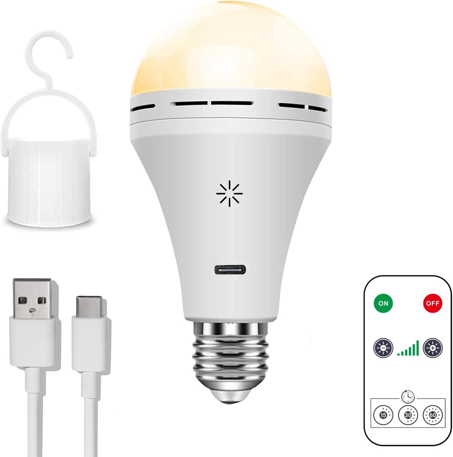 FlexiLight Wiederaufladbare LED-Tischlampe mit dimmbarem kabellosem Design