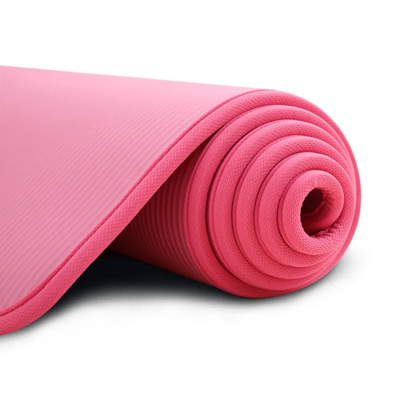 FlexiMat Extra Thick Non Slip Yoga Mat 10mm Exercise Fitness Mat