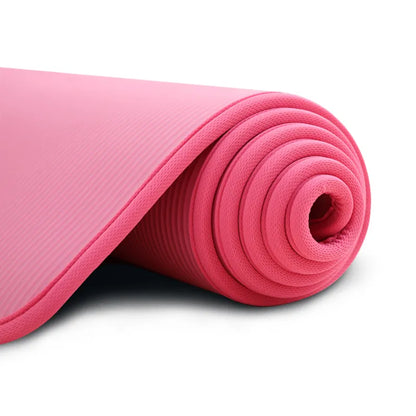 FlexiMat Extra Thick Non Slip Yoga Mat 10mm Exercise Fitness Mat