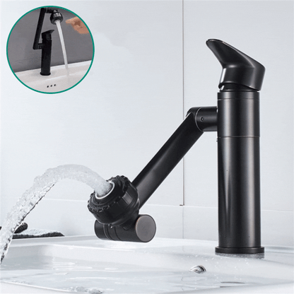 FlexiSpout 360° Flexibler Waschbeckenhahn mit Doppelstrahlfunktion
