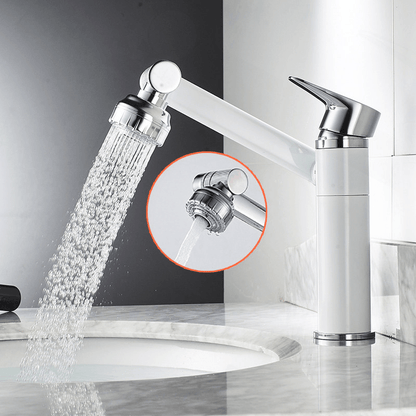 FlexiSpout 360° Flexibler Waschbeckenhahn mit Doppelstrahlfunktion