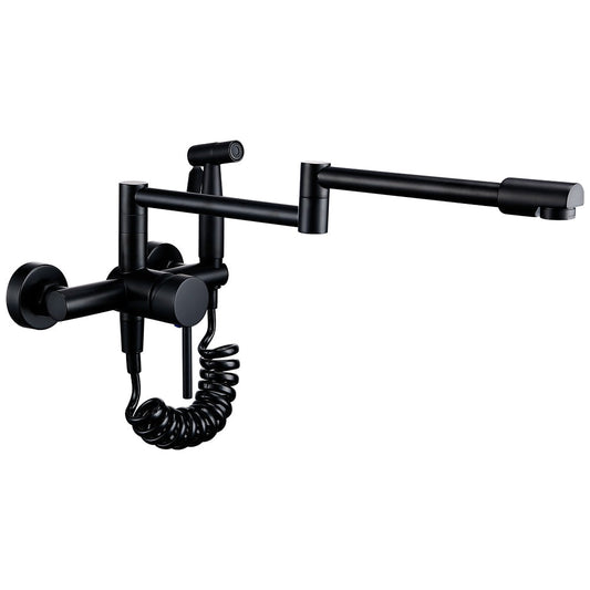 Flexible Kitchen Tap with Pull Out Spray Stainless Steel