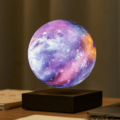 Unosząca się lampa księżyc z lewitacją magnetyczną i 16 kolorami oświetlenia