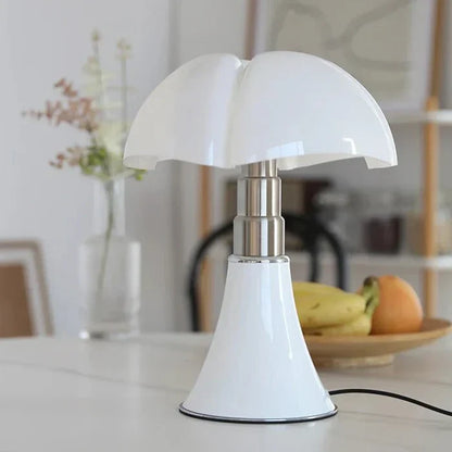 Lampa stołowa FloraLuxe z motywem kwiatowym, regulowane oświetlenie LED ambientowe  