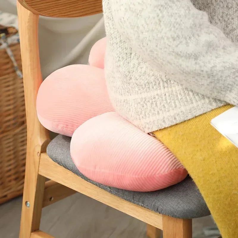 Polyester sierkussen in bloemvorm voor een stijlvol interieur