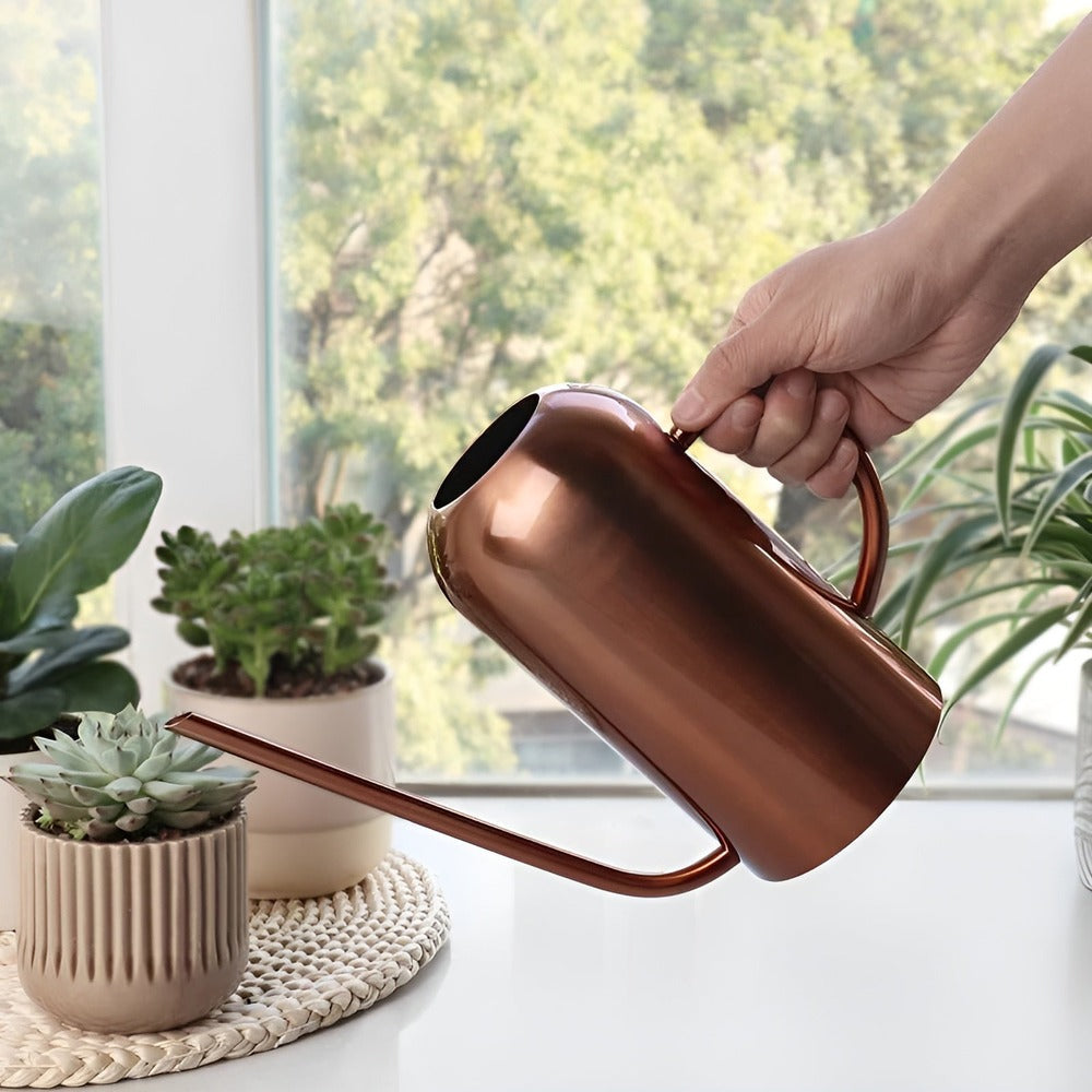 Fluora Rustfri Stål Vandkande Lang Tud 1,5L