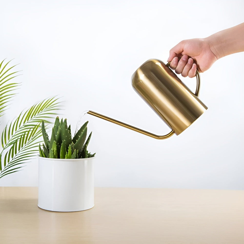 Fluora Rustfri Stål Vandkande Lang Tud 1,5L
