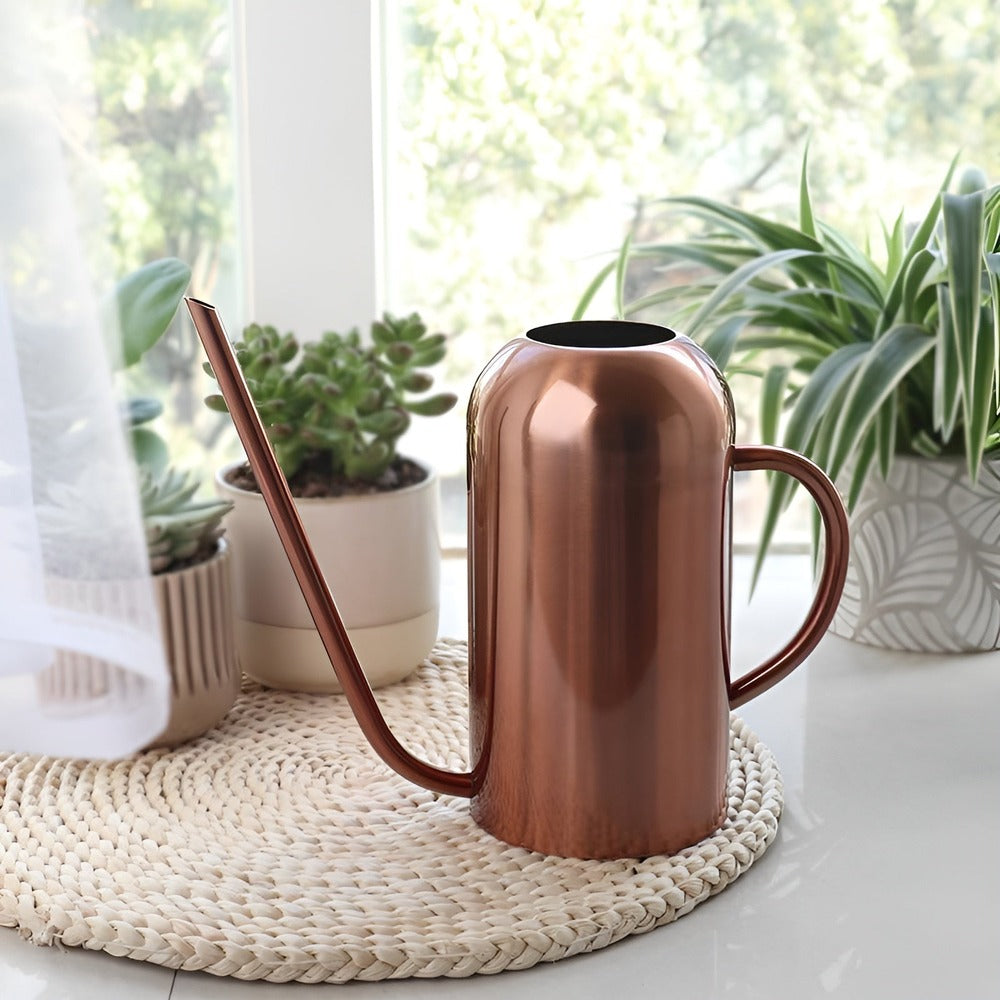 Fluora Rustfri Stål Vandkande Lang Tud 1,5L