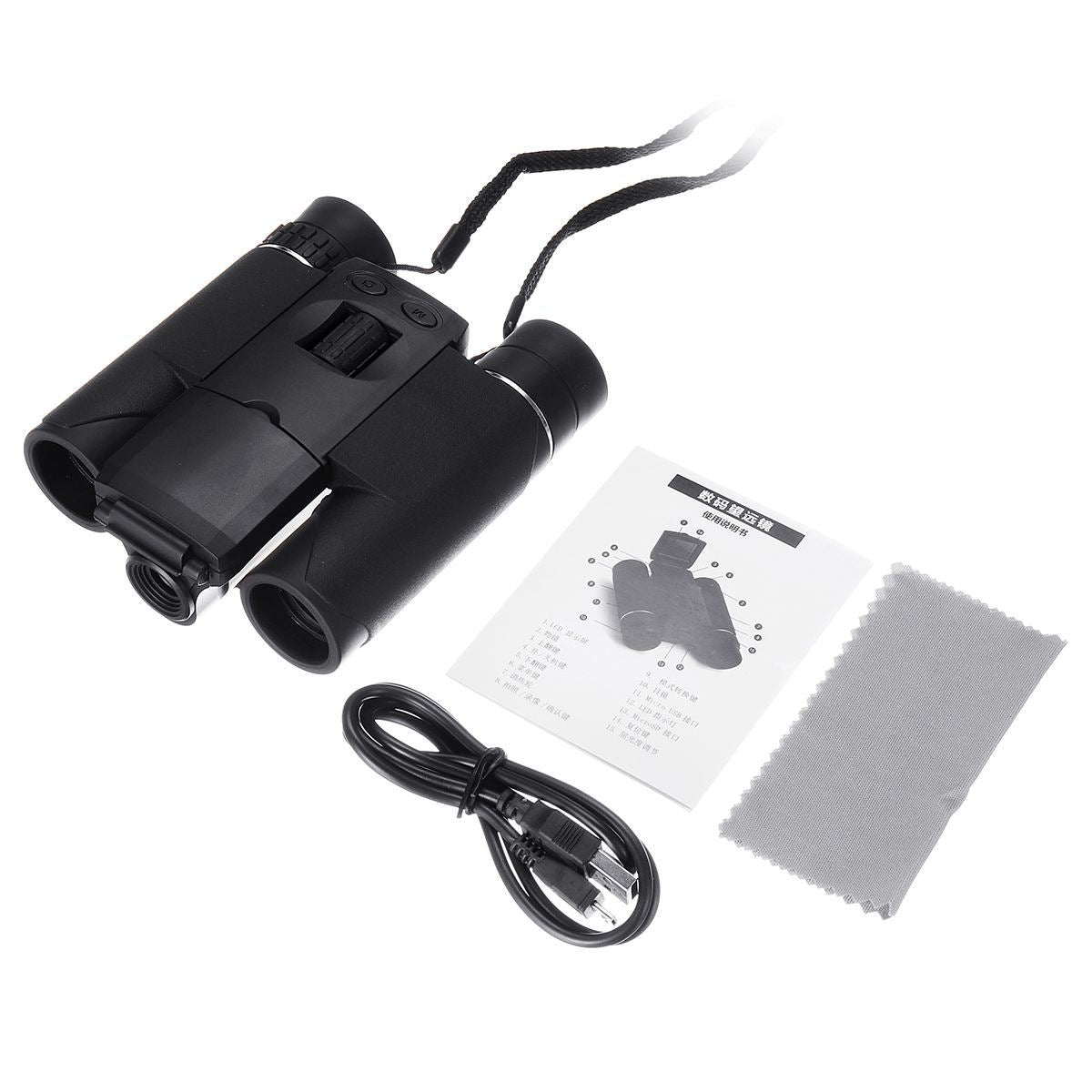 FocusSnap Binoculars with Camera – 10x Zoom for Outdoor Viewing & Capture