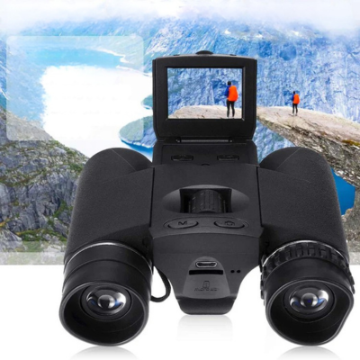 FocusSnap Binoculars with Camera – 10x Zoom for Outdoor Viewing & Capture