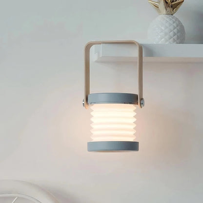 Opvouwbare ledlantaarn met aanraakdimming en Scandinavisch geïnspireerd design