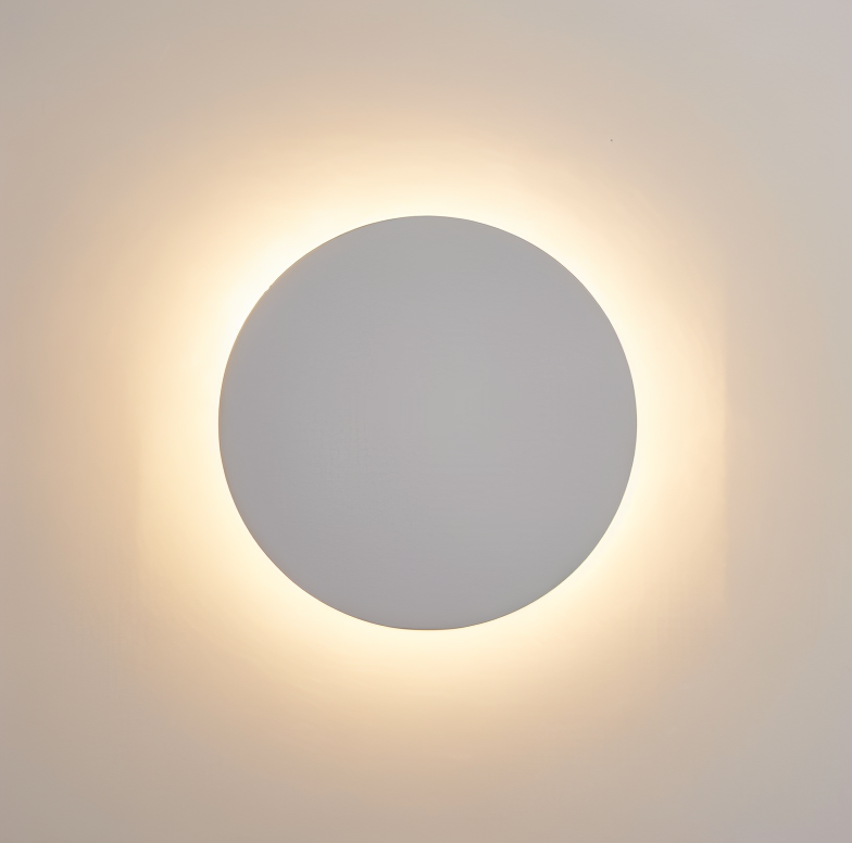 FullHalo Round LED Wall Light Modern Minimalist Ambient Lamp