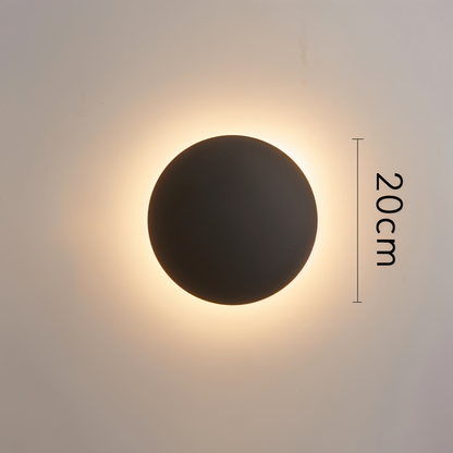 FullHalo Round LED Wall Light Modern Minimalist Ambient Lamp