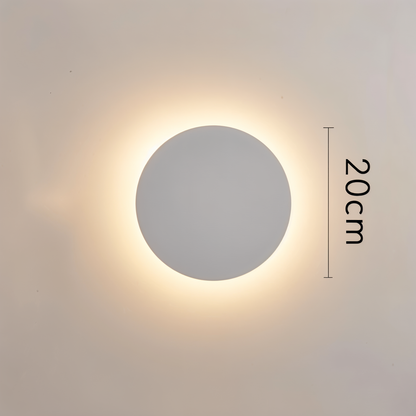 FullHalo Round LED Wall Light Modern Minimalist Ambient Lamp