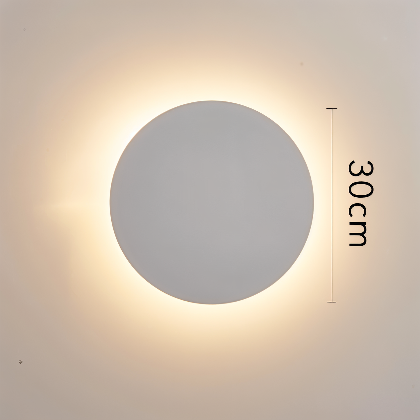 FullHalo Round LED Wall Light Modern Minimalist Ambient Lamp