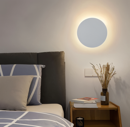 FullHalo Round LED Wall Light Modern Minimalist Ambient Lamp