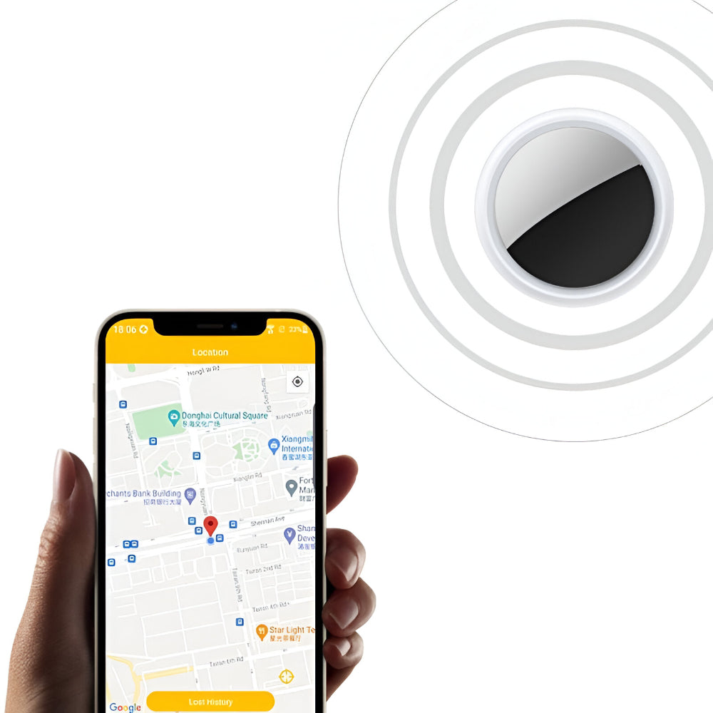GPS Key Finder Bluetooth Tracker Smart Locator Device for Keys Bags