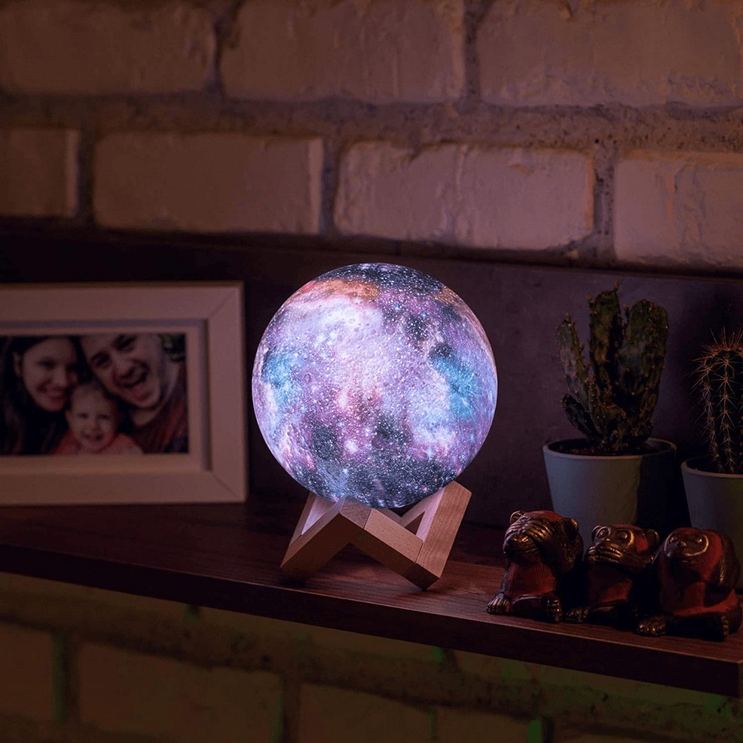 Galaxy-Tischlampe mit 16 Farben und wiederaufladbarem Akku