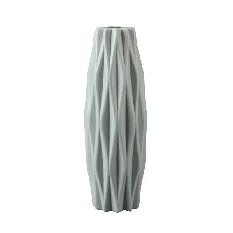 Dekorativ geometrisk vase med moderne design