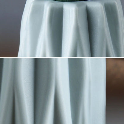 Dekorativ geometrisk vase med moderne design