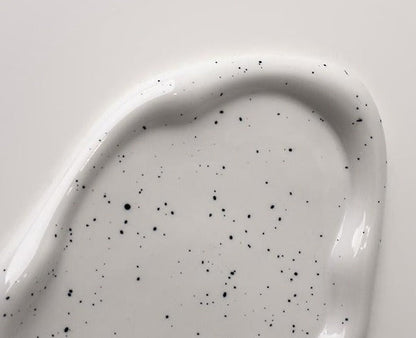 Glaseret dekorativ bakke i keramik med uregelmæssigt design