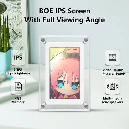 GlowFrame digitaal fotolijstje HD multimedia display