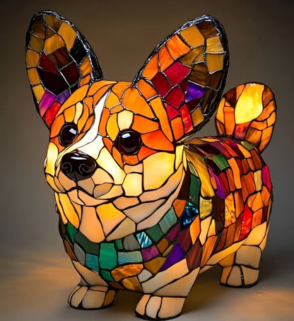 GlowPaw honden eerbetoon lamp acryl nachtlampje USB-gevoed