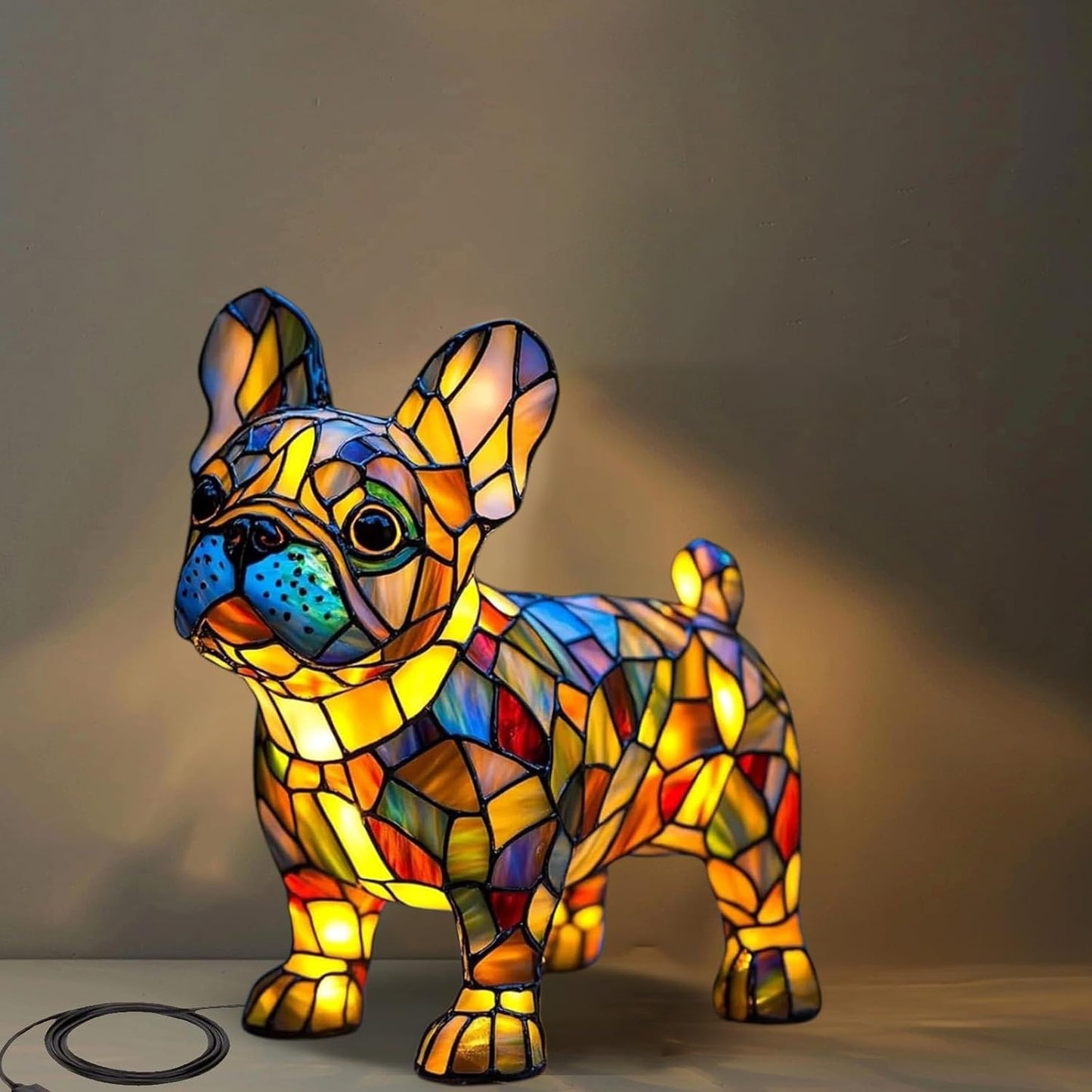 GlowPaw honden eerbetoon lamp acryl nachtlampje USB-gevoed