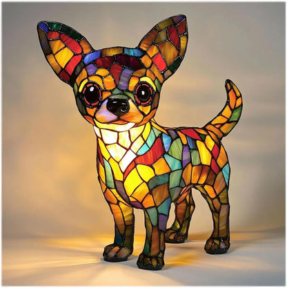 GlowPaw honden eerbetoon lamp acryl nachtlampje USB-gevoed
