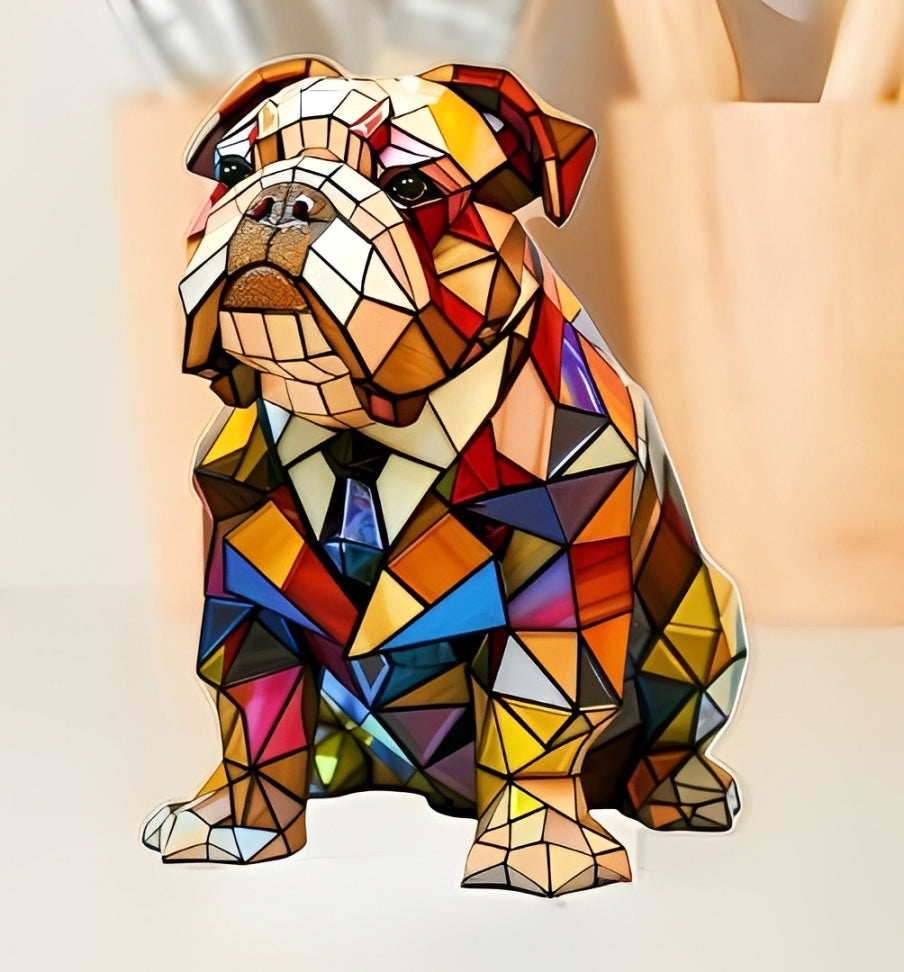 GlowPaw honden eerbetoon lamp acryl nachtlampje USB-gevoed