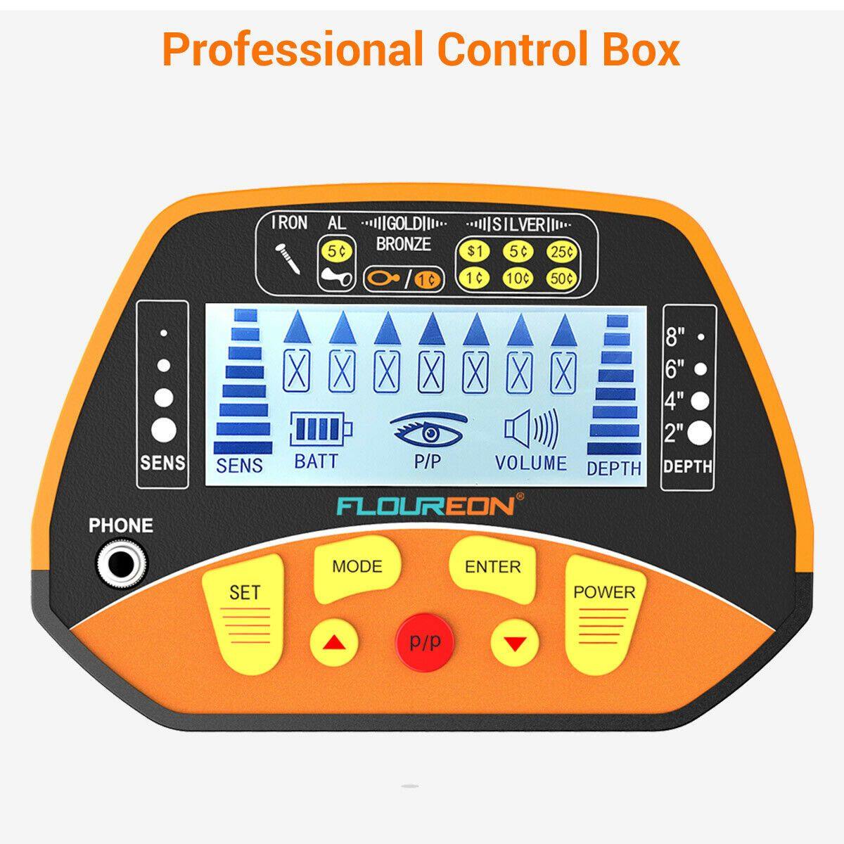 Gouden metaaldetector handheld all-metal pinpoint detector voor volwassenen en kinderen