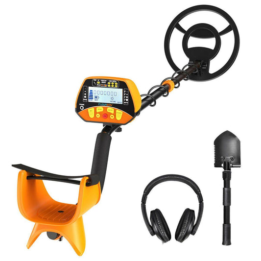 Gouden metaaldetector handheld all-metal pinpoint detector voor volwassenen en kinderen