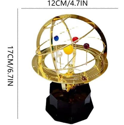Grand Orrery solsystemmodel – håndlavet messing planetudstilling