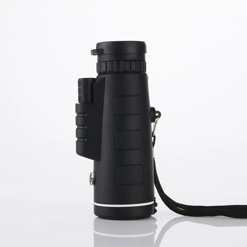 HD Monocular Telescope with Smartphone Holder and Tripod for Outdoor Viewing