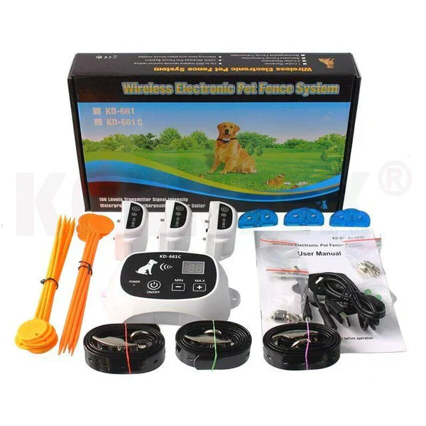 HaloGuard Wireless Dog Fence – Safe Boundary & Training System