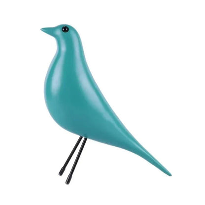 Handgefertigte Vogelhausdekoration mit verspieltem dekorativem Design