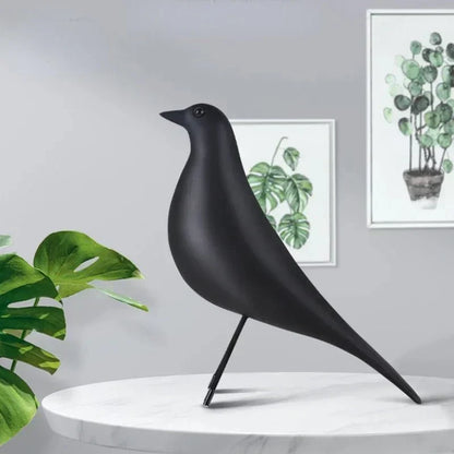 Handgefertigte Vogelhausdekoration mit verspieltem dekorativem Design