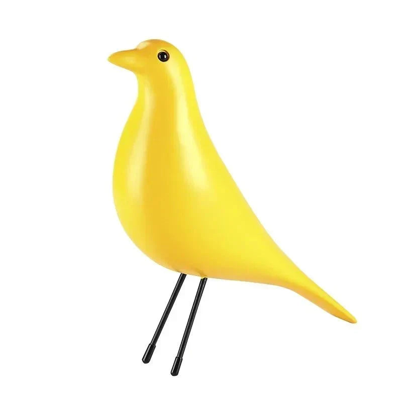 Handgefertigte Vogelhausdekoration mit verspieltem dekorativem Design