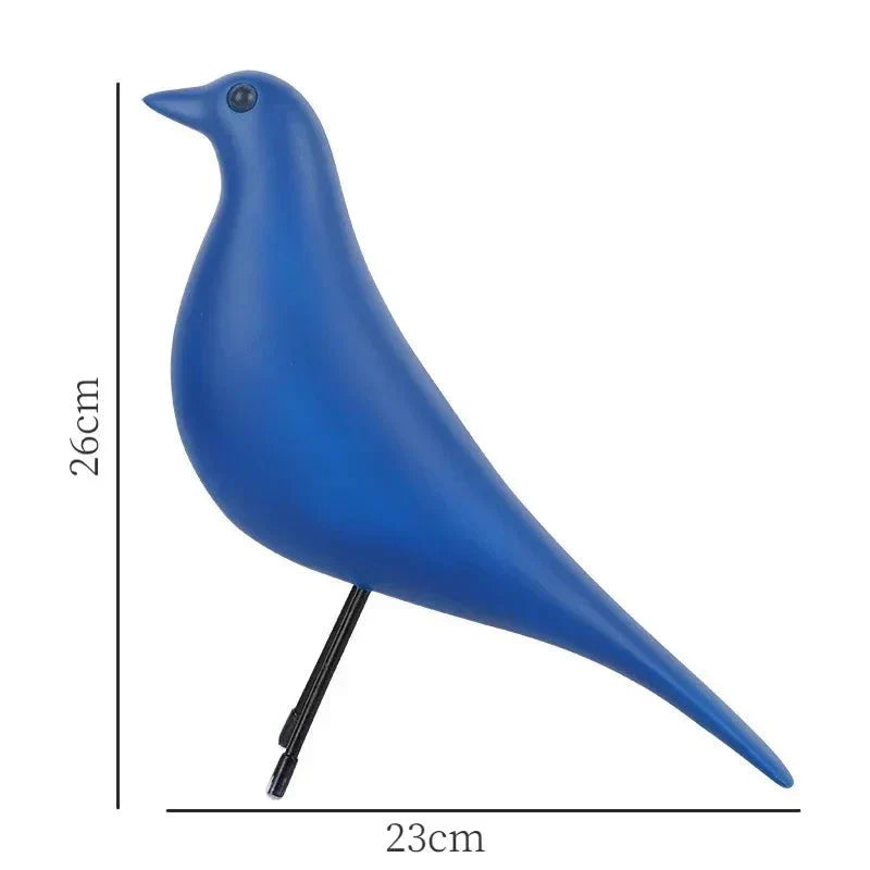 Handgefertigte Vogelhausdekoration mit verspieltem dekorativem Design