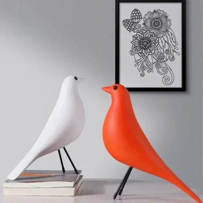 Handgefertigte Vogelhausdekoration mit verspieltem dekorativem Design