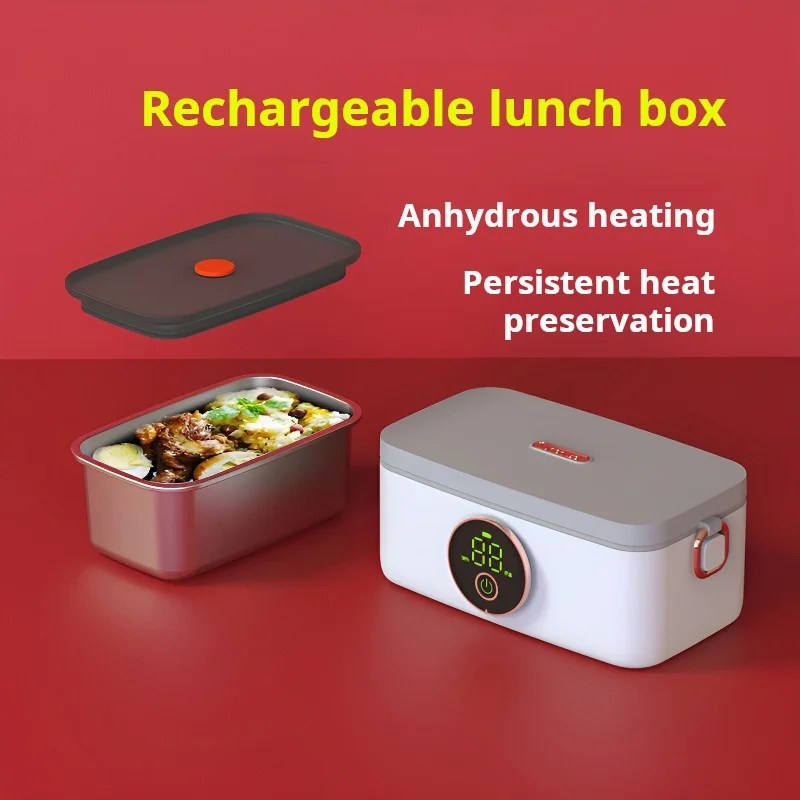 HeatMate Pro Kabellose beheizte Lunchbox Tragbarer Lebensmittelwärmer